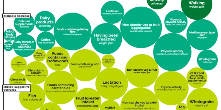 WCRD Interactive Cancer Risk Matrix