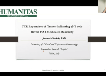 VIDEO | TCR Repertoires of Tumor-Infiltrating γδ T Cells Reveal PD-1-Modulated Reactivity