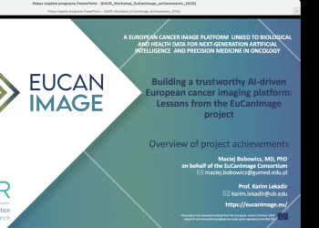 VIDEO | Building a trustworthy AI cancer imaging platform with EUCanImage