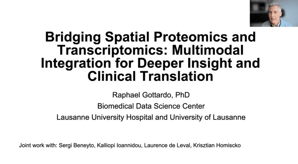 VIDEO | Bridging Spatial Proteomics and Transcriptomics: Multimodal Integration for Deeper Insight and Clinical Translation