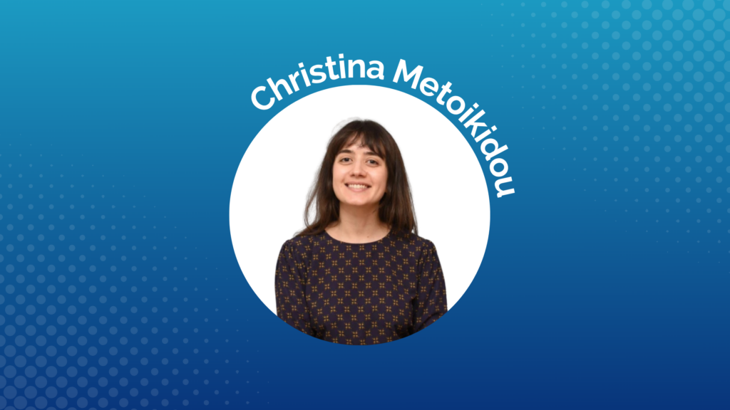 Christina Metoikidou one year into her EACR-The Mark Foundation Postdoctoral Fellowship