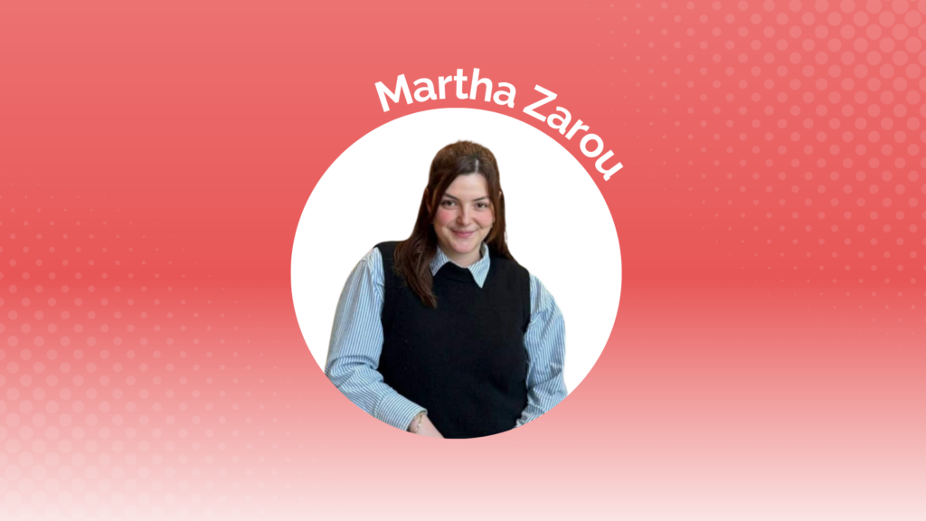 Martha Zarou one year into her EACR-The Mark Foundation Postdoctoral Fellowship